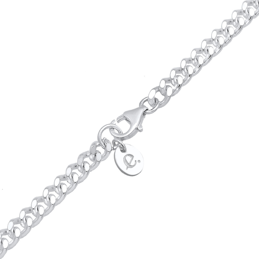 Elli PREMIUM Elli PREMIUM Collier Solide Base Combiné Collier Femme - (925/1000) Argent Bijoux