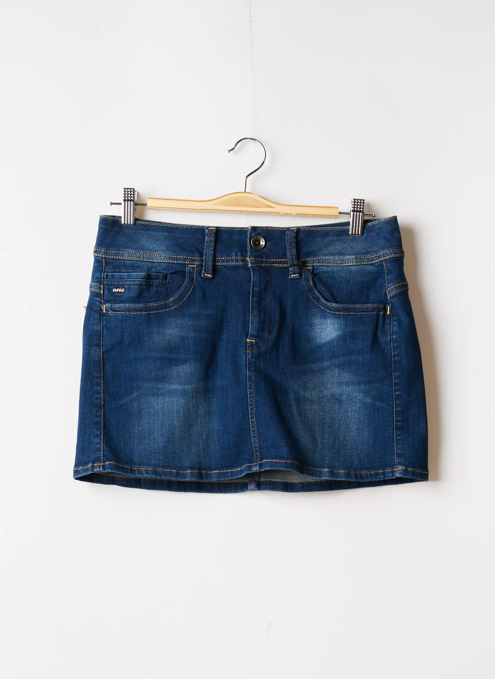 G Star Mini Jupe Femme couleur bleu