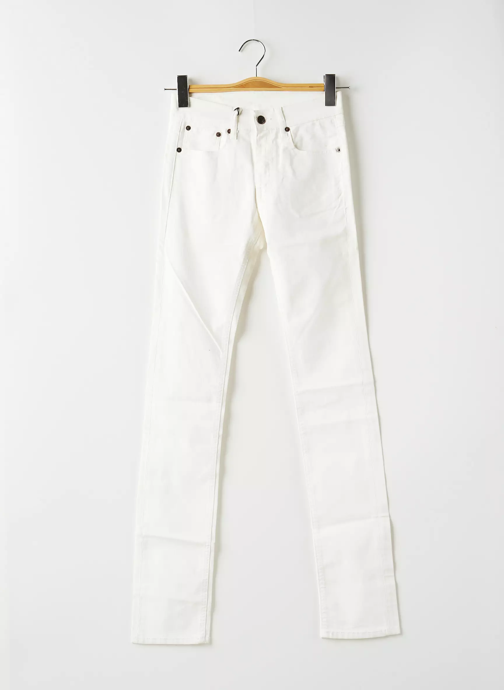 Hells Bells Pantalons Slim Femme couleur blanc