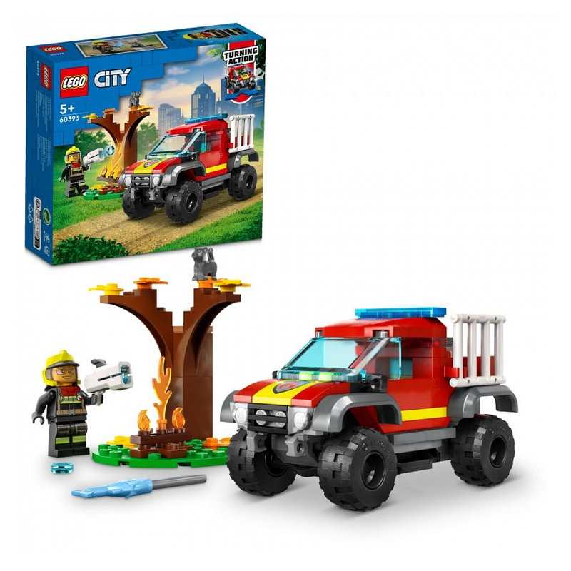 60393 Sauvetage en tout terrain des pompiers LEGO City