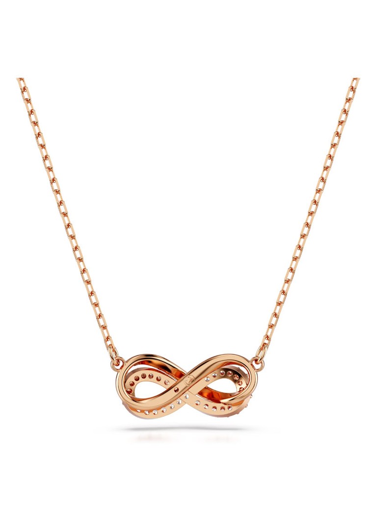 Gold-plated Swarovski Hyperbola necklace