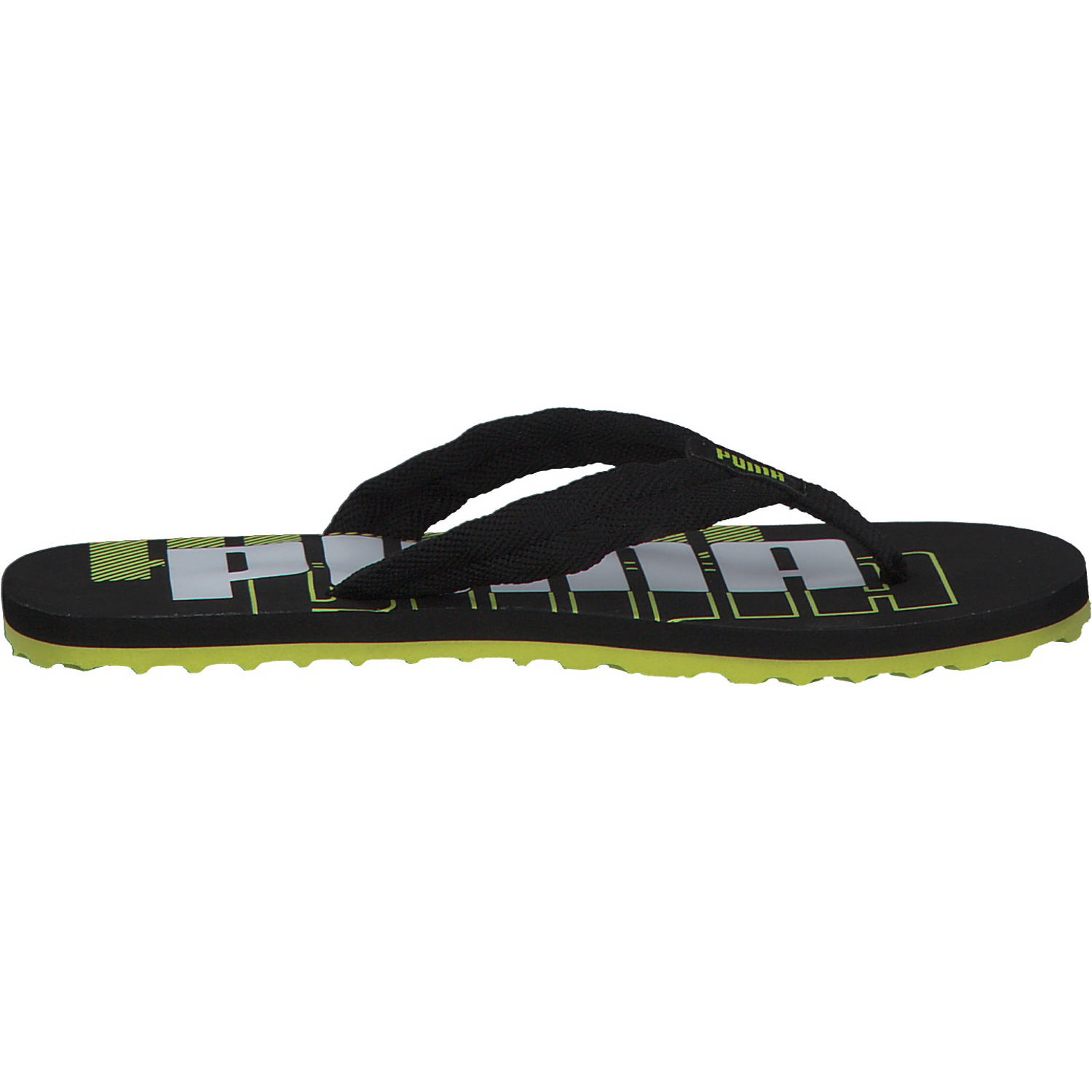 Puma Epic Flip v2 Power PS 384709, Zehentrenner, Kinder, Schwarz Gelb
