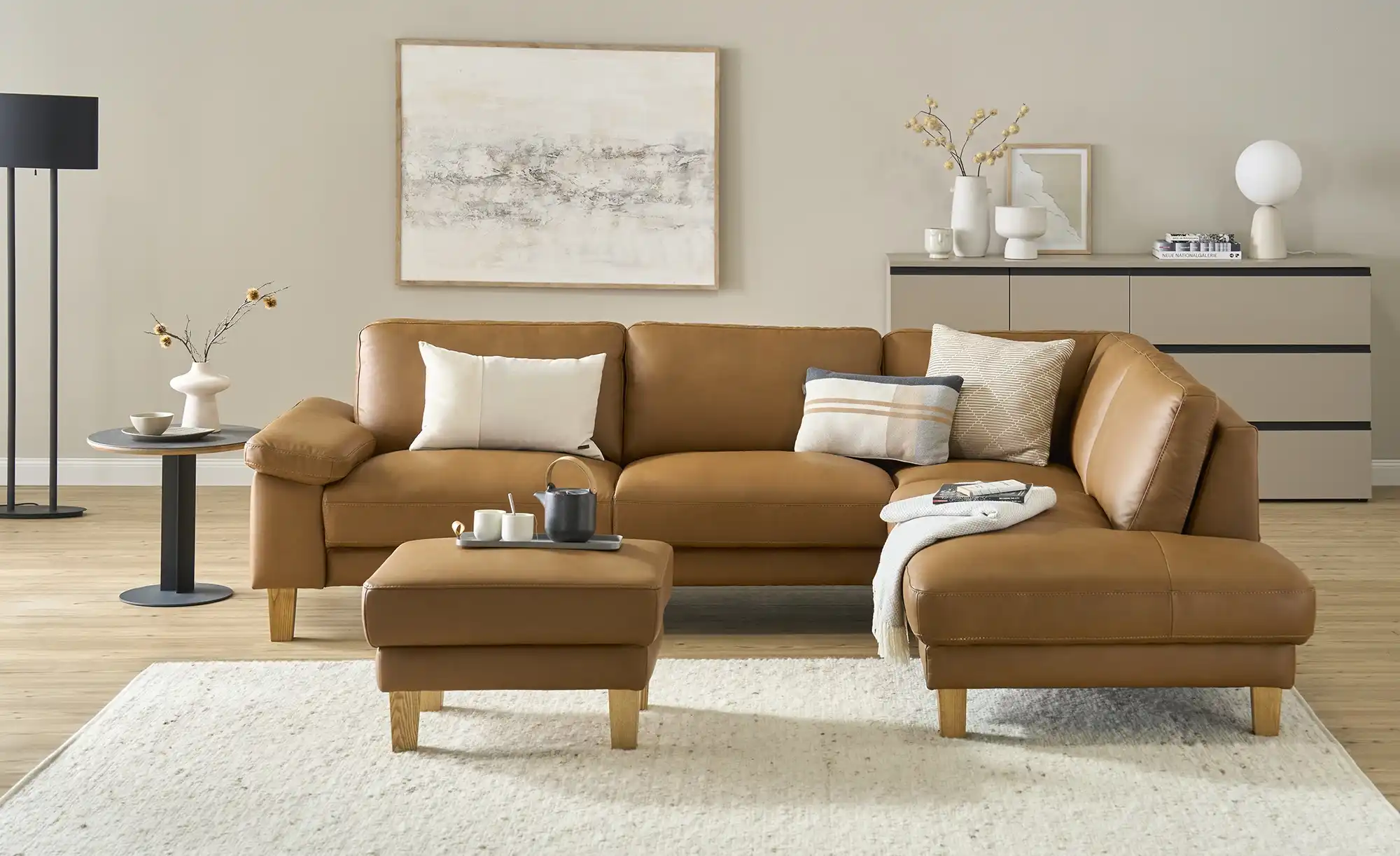 Ravensberger Werkstätten Ecksofa Leder RW-Select