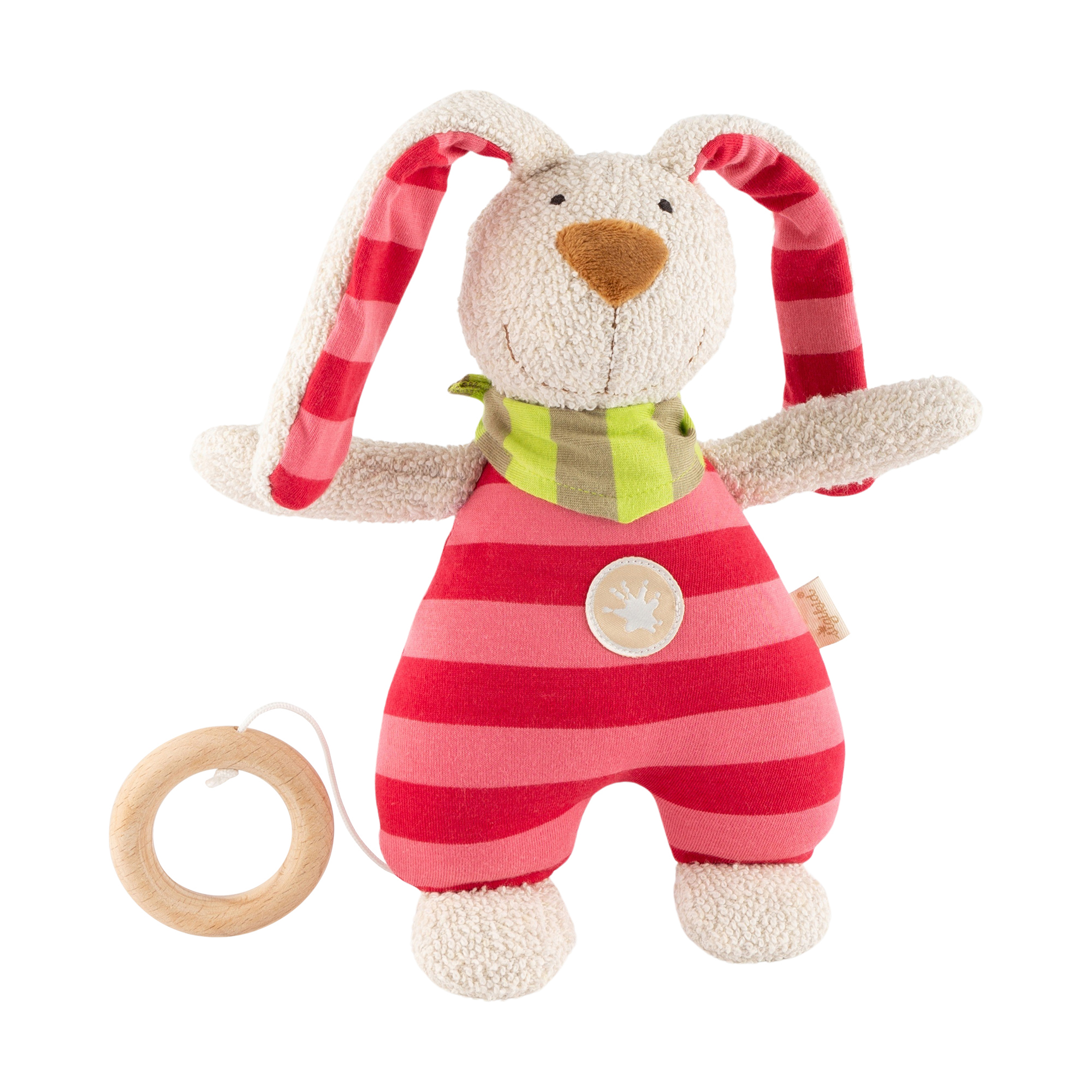 Baby Spieluhr Hase pink
