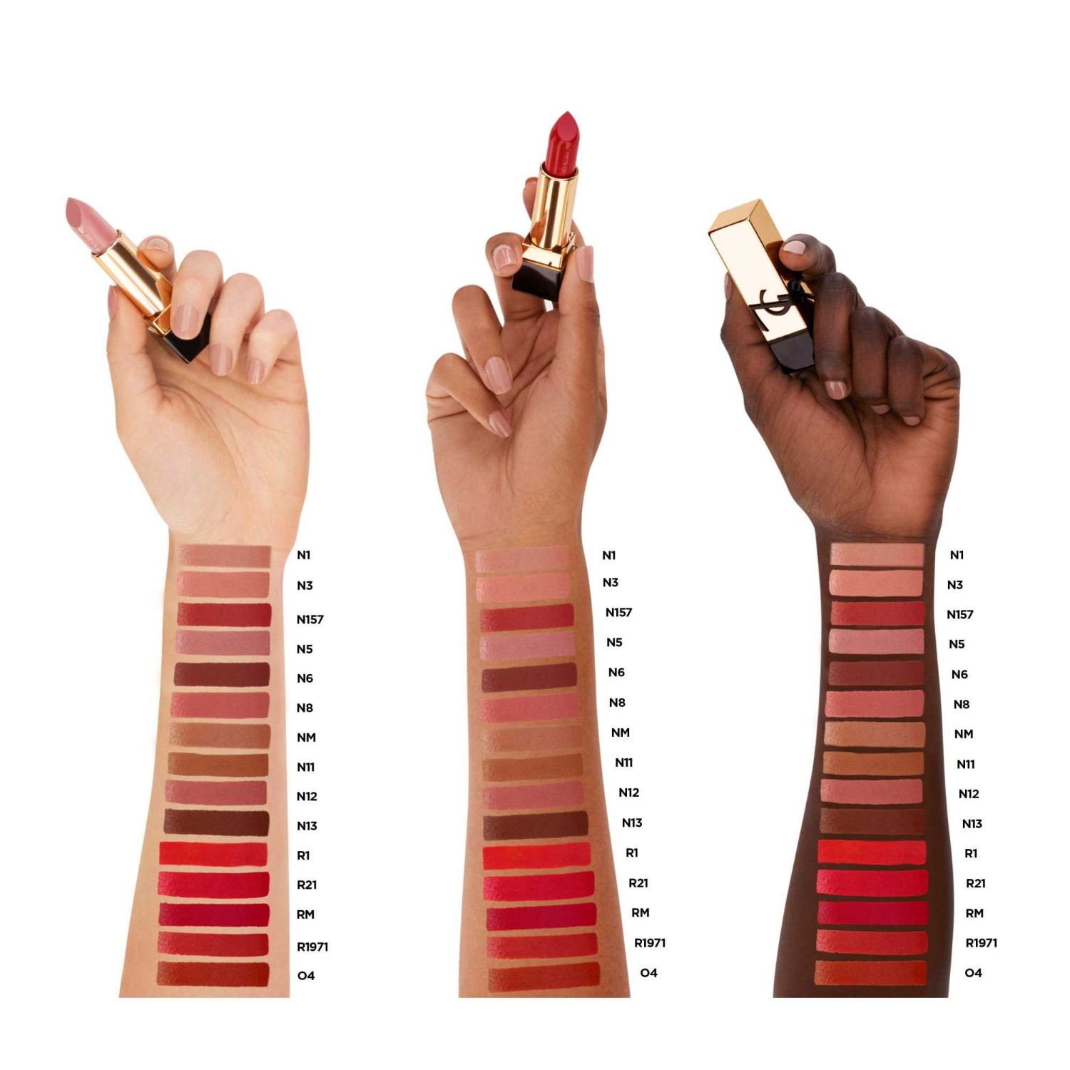 Yves Saint Laurent Rouge Pur Couture R1 Le Rouge