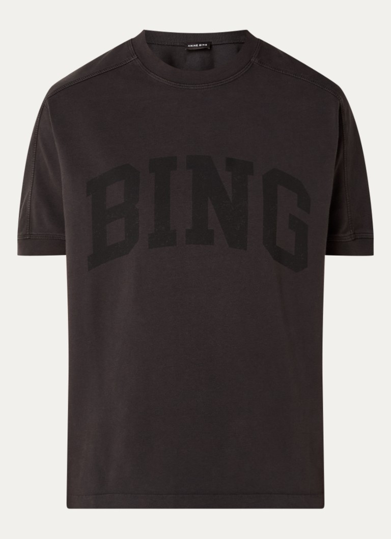 Tricou Anine Bing Jaylin cu logo imprimat