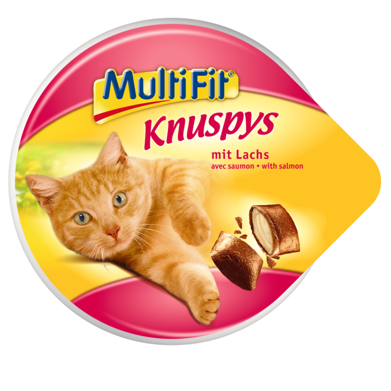 MultiFit Snacks MultiFit Knuspys 7x60g Lachs