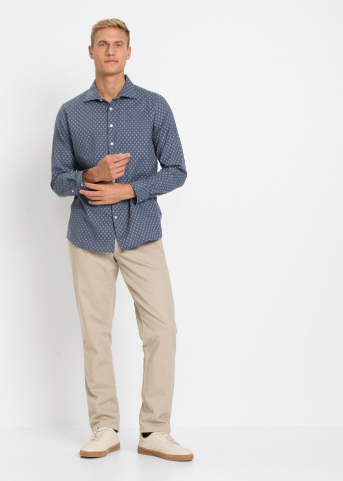 Flanell-Hemd, Langarm