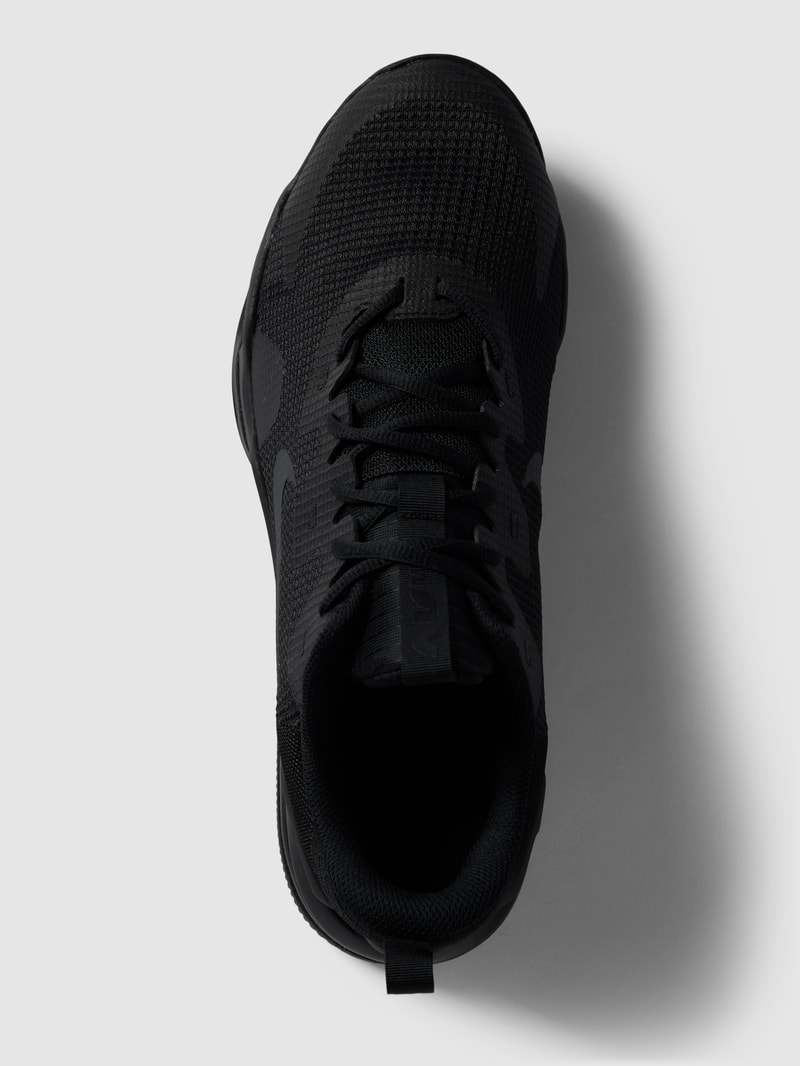 Sneaker mit Zugschlaufe Modell 'Air Max' in schwarz
