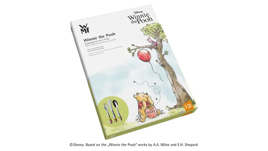 WMF Kinderbesteck mini 3-teilig Winnie the Pooh