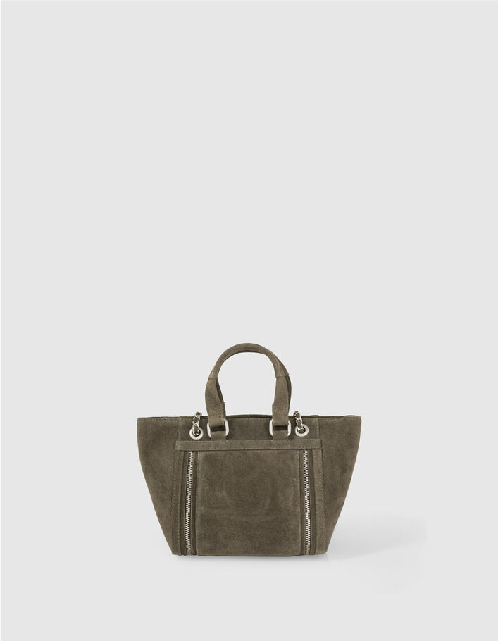 Sac cabas 1440 SMALL KAKI matelassé chevron femme