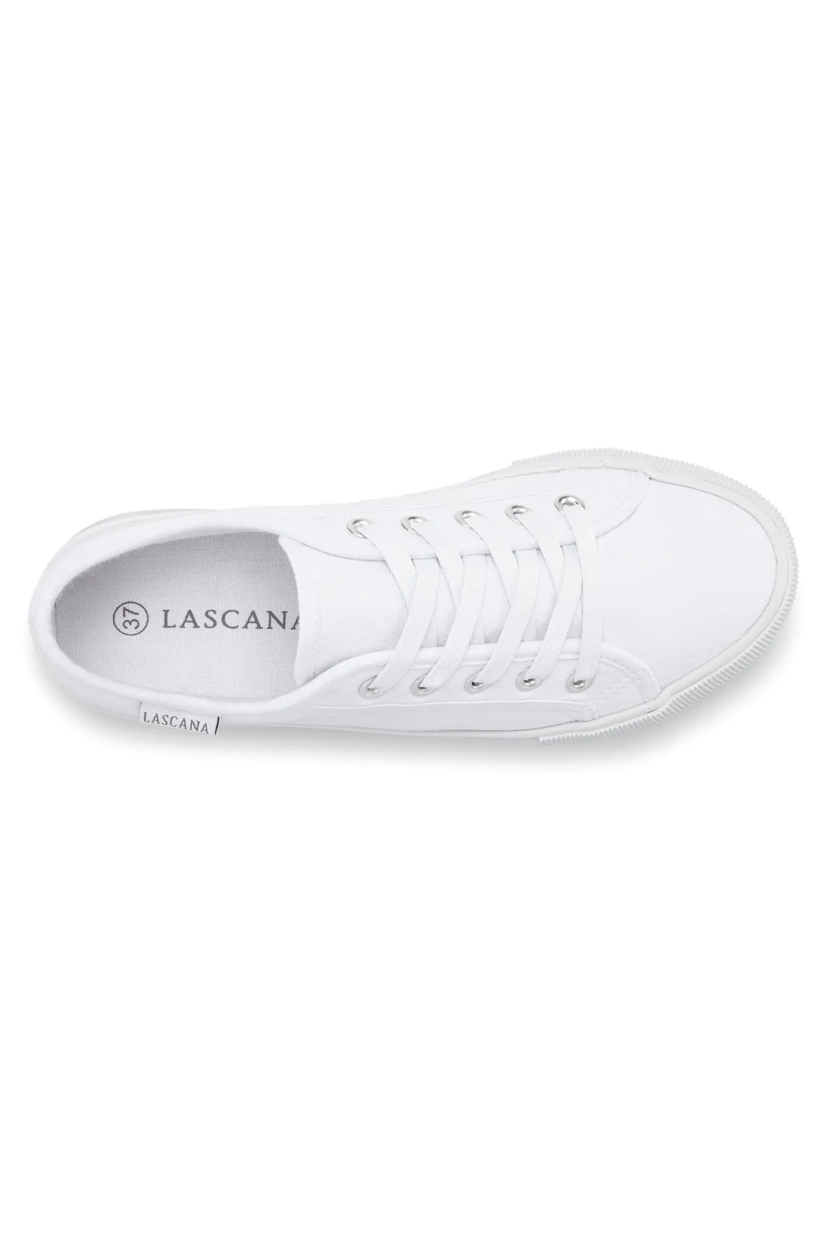 LASCANA  Sneaker - Weiß - Plateau Absatz