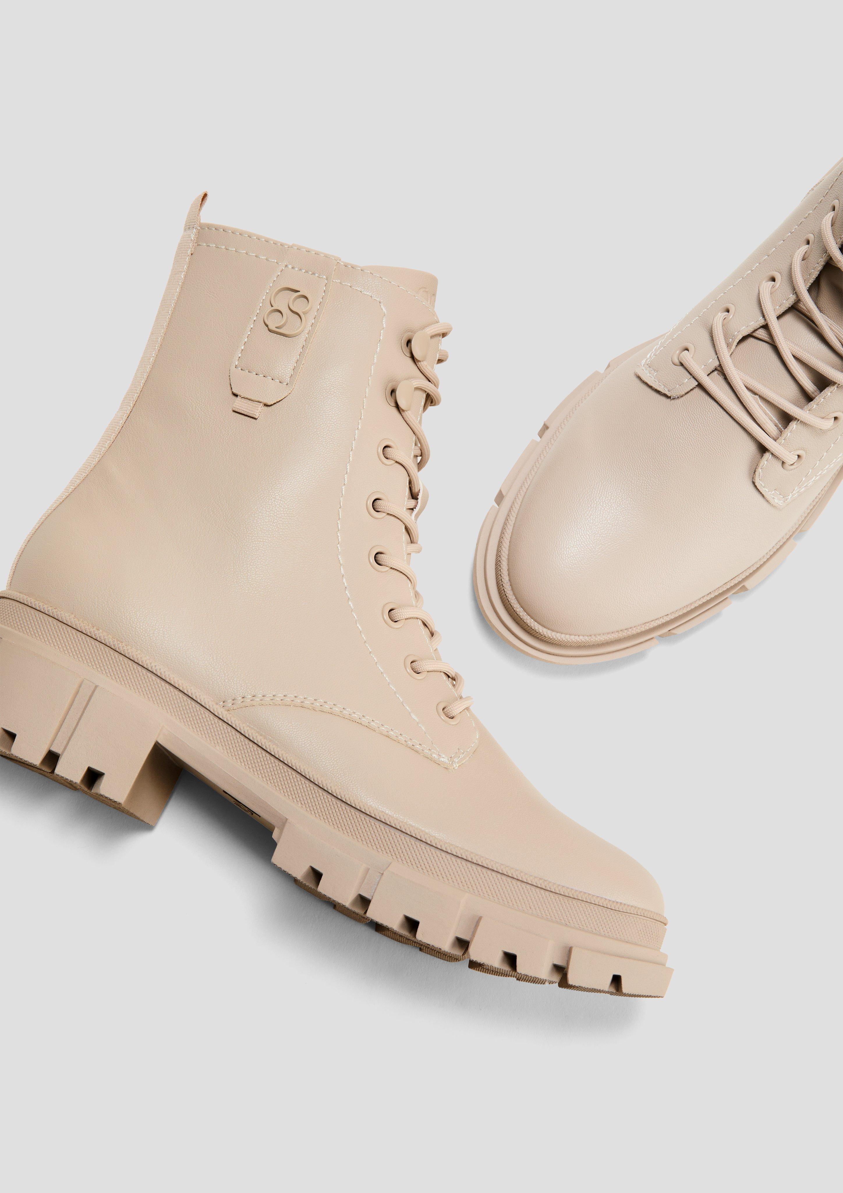 Stiefeletten mit Schnürung und Reißverschluss  6008300-131