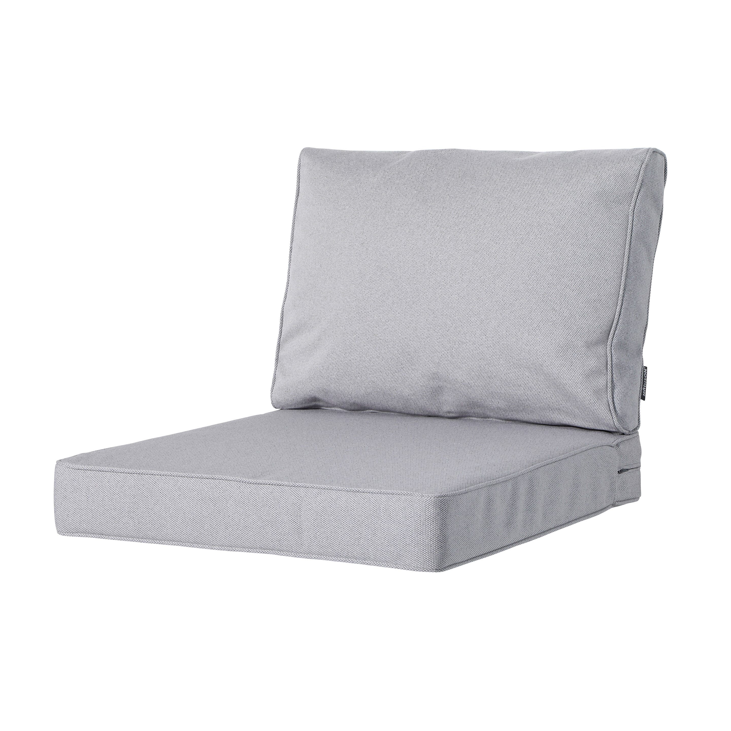 Madison Outdoor Manchester Hellgrau 60 x 40 Lounge-Kissen