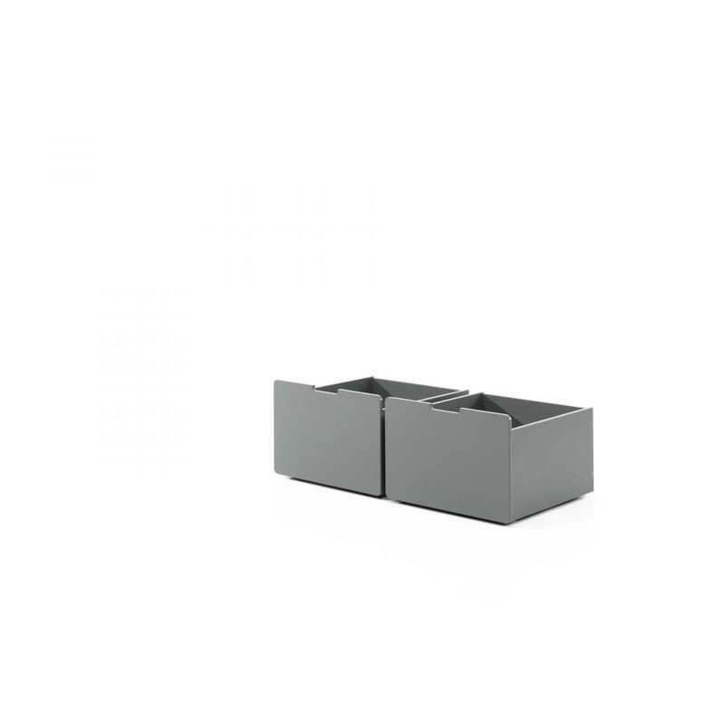 2 tiroirs de rangement pour lit Pino Vipack