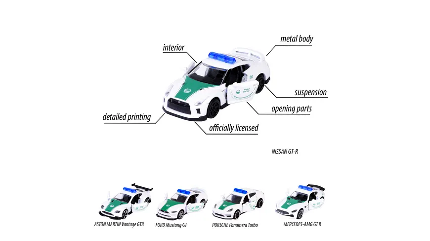Majorette - Dubai Police 5 Pieces Giftpack - V1