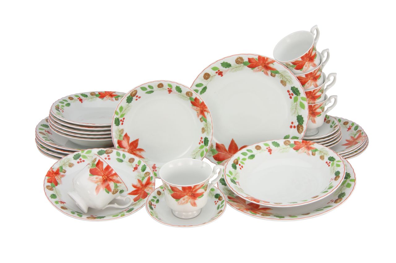 CreaTable Ivona CHRISTROSE Kombiservice 30-tlg