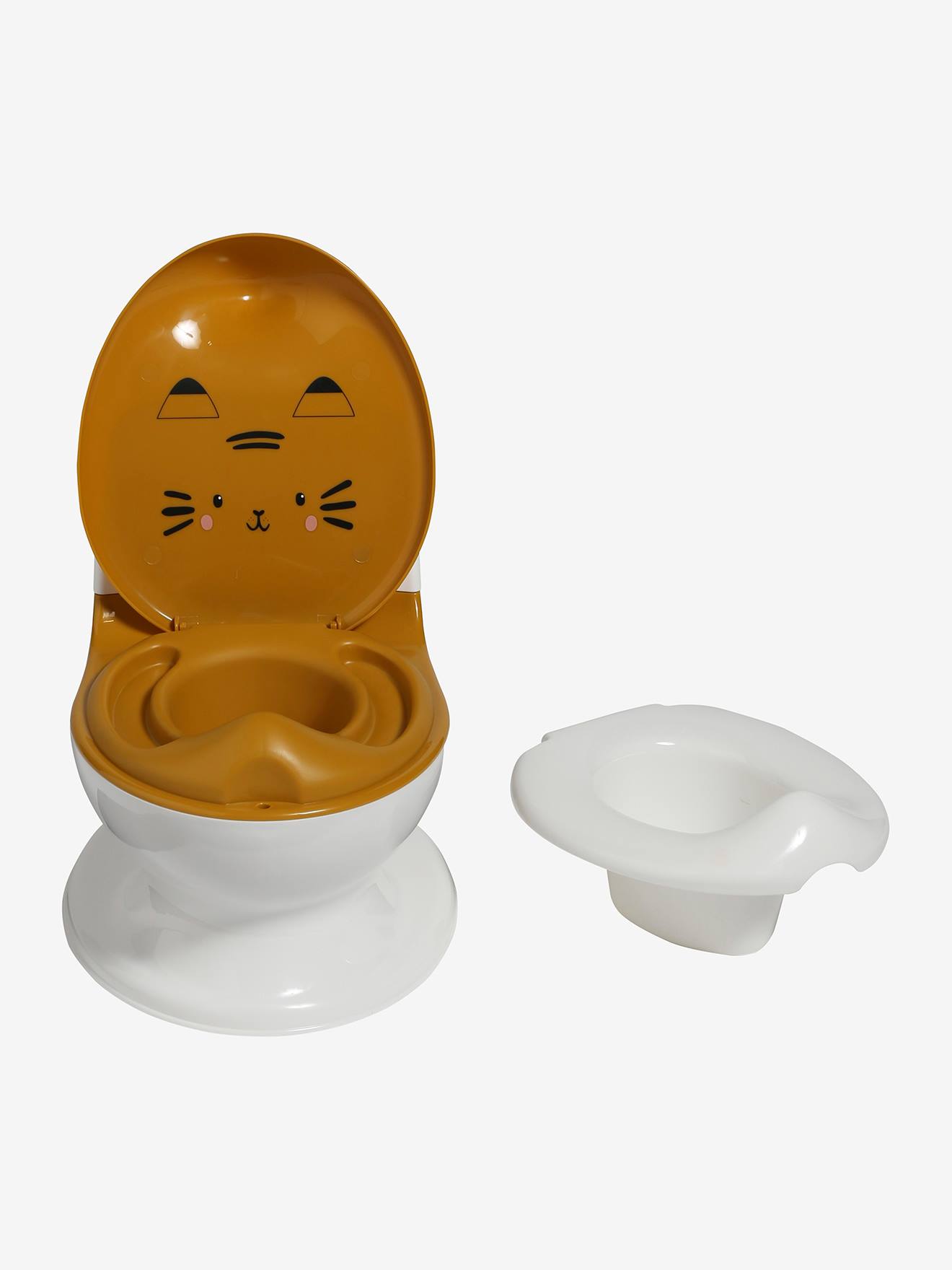 Vertbaudet Baby Töpfchen TIGER - senfgelb
