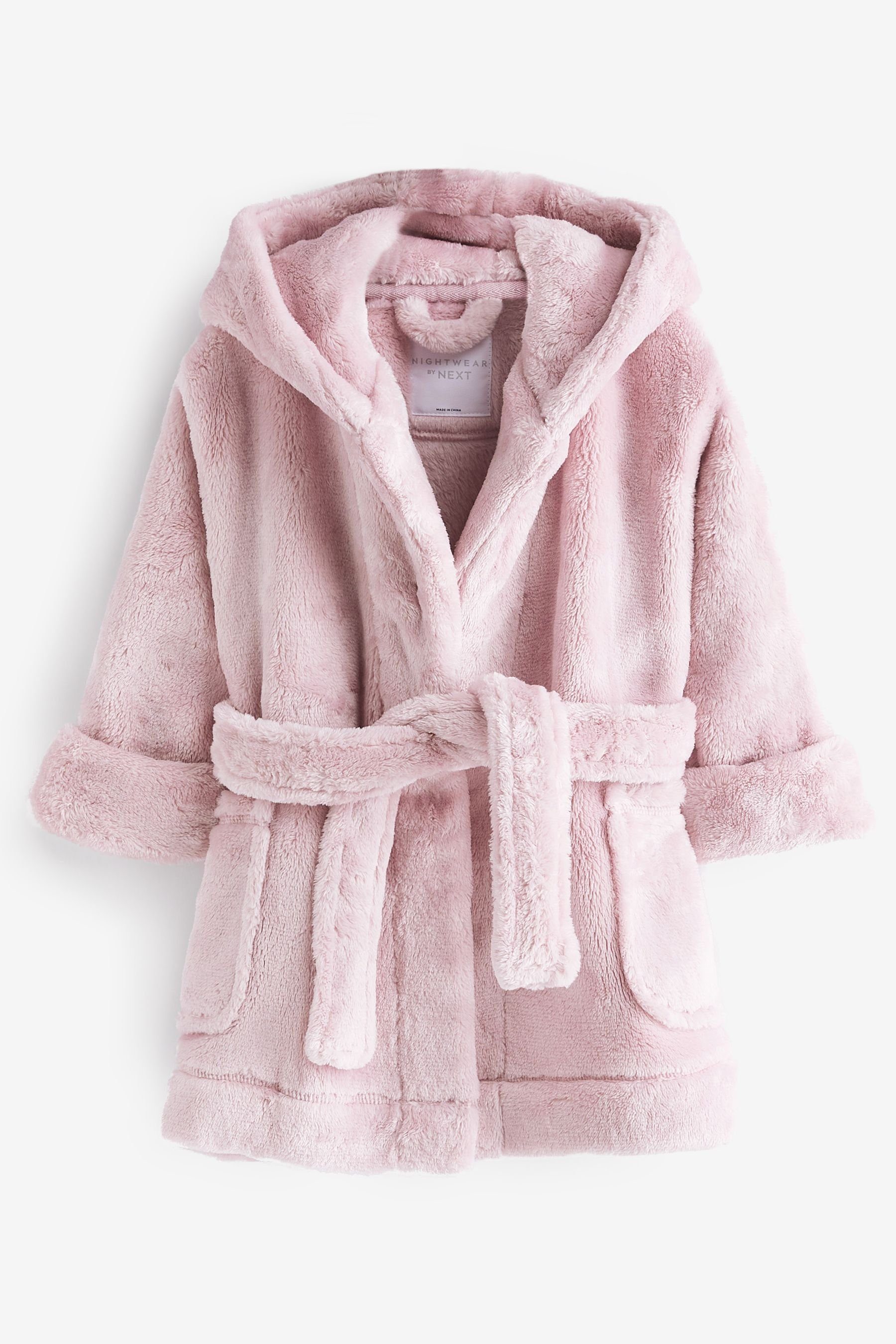 Next Kinderbademantel Weicher Fleece-Morgenmantel, Polyester