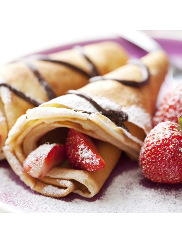 relaxdays Crêpespfanne in Schwarz - Ø25 cm günstig kaufen onesize