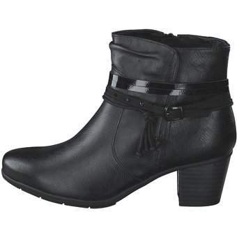 Jana Stiefelette in schwarz