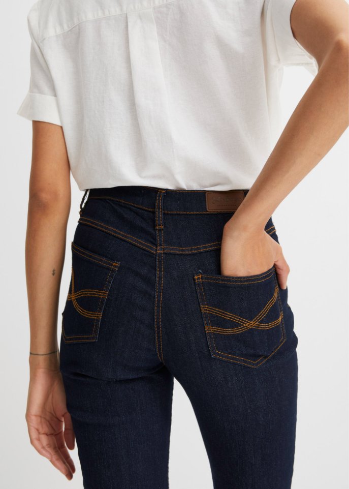 Komfort-Stretch-Jeans, Straight
