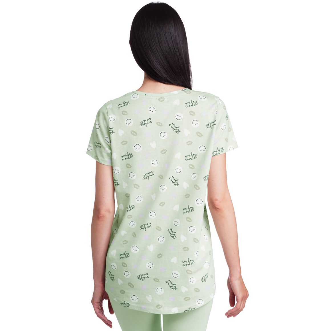 SmileyWorld Schlafshirt mit Allover-Print