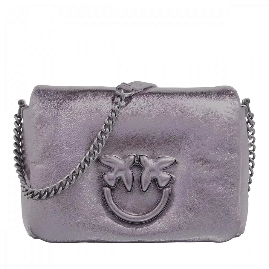 Pinko - Pinko Shoulder Bags Synthetisches Material Silver - silber