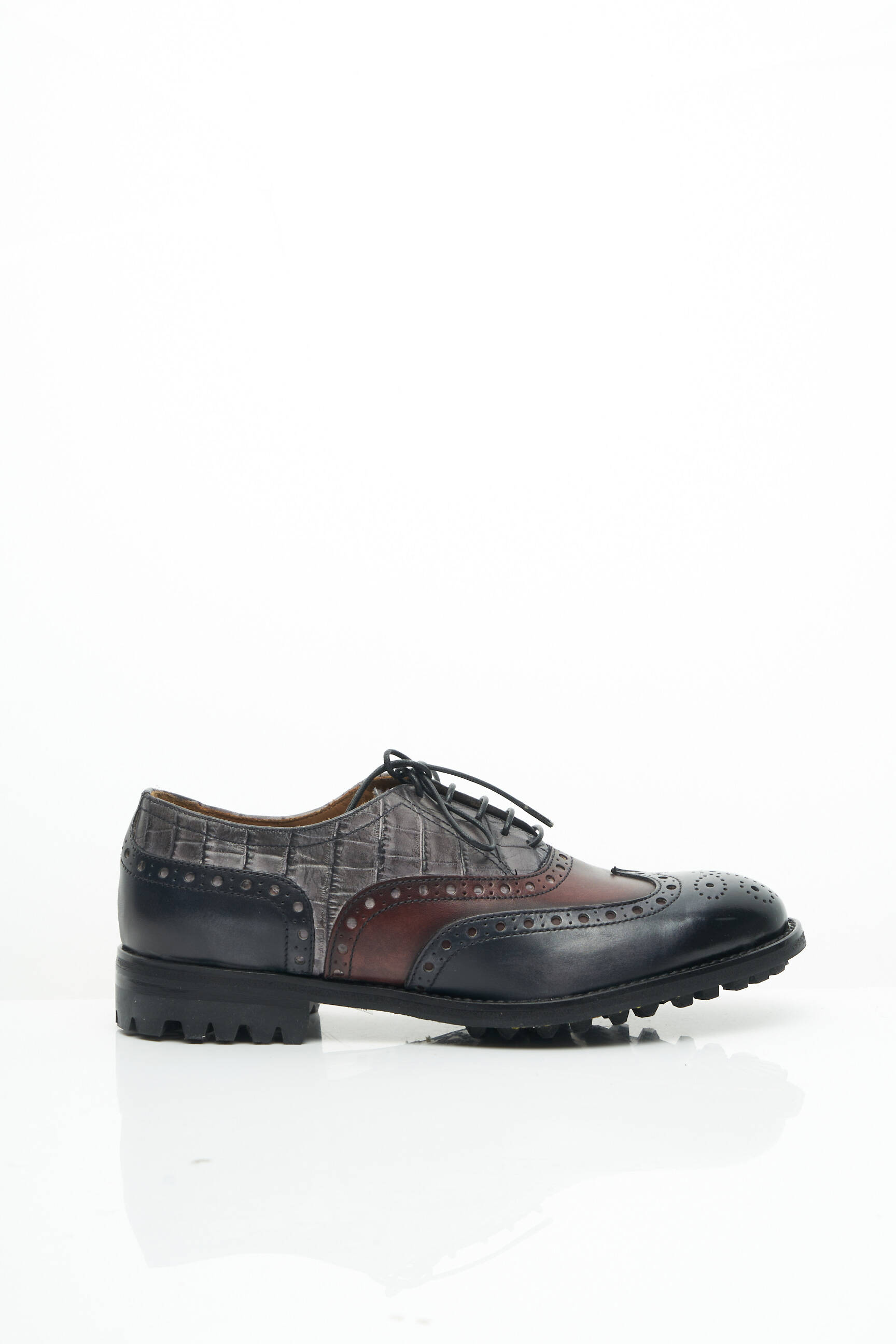 Doucal S Derby Femme couleur bleu