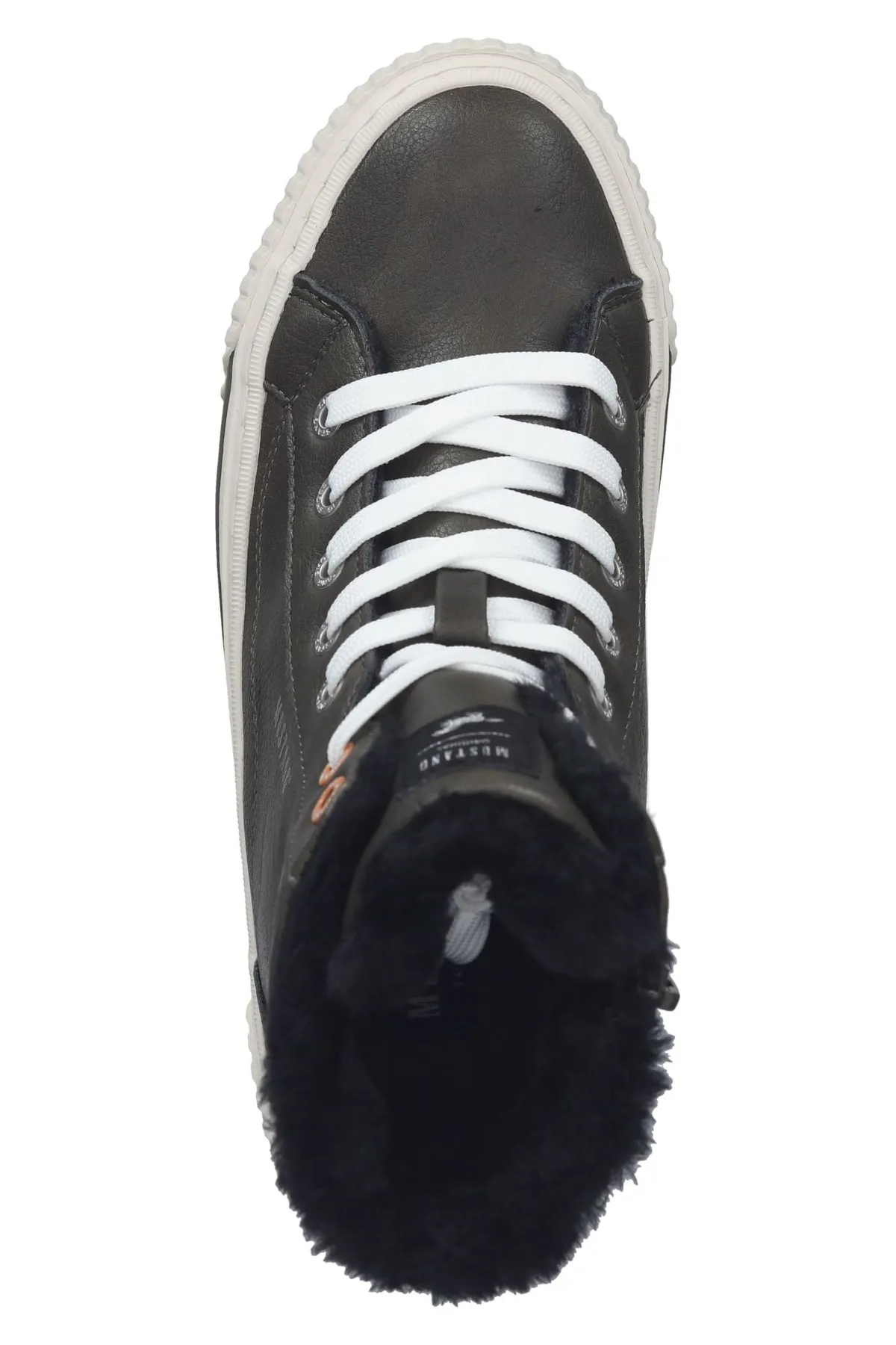 Mustang  Sneaker - Khaki - Flacher Absatz