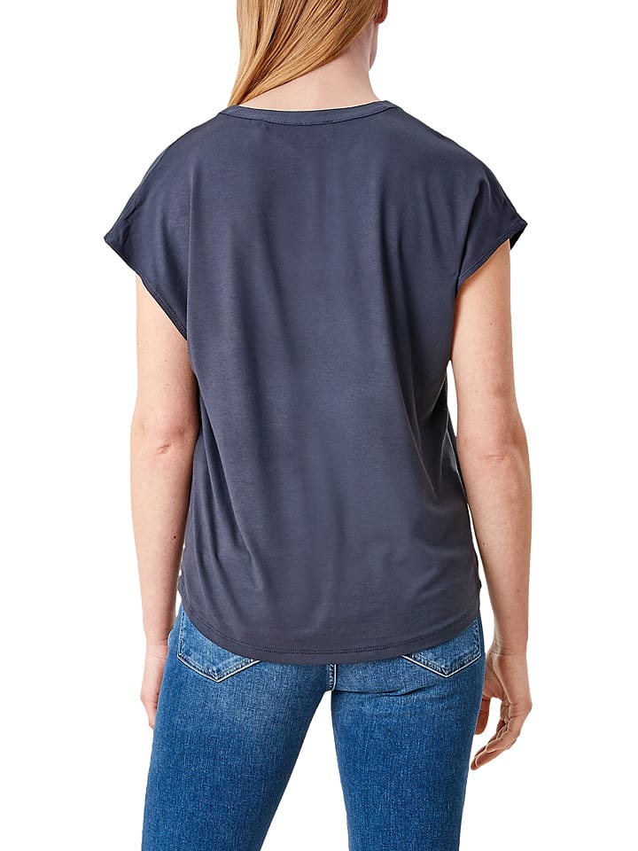 s.Oliver Shirt in Dunkelblau günstig kaufen