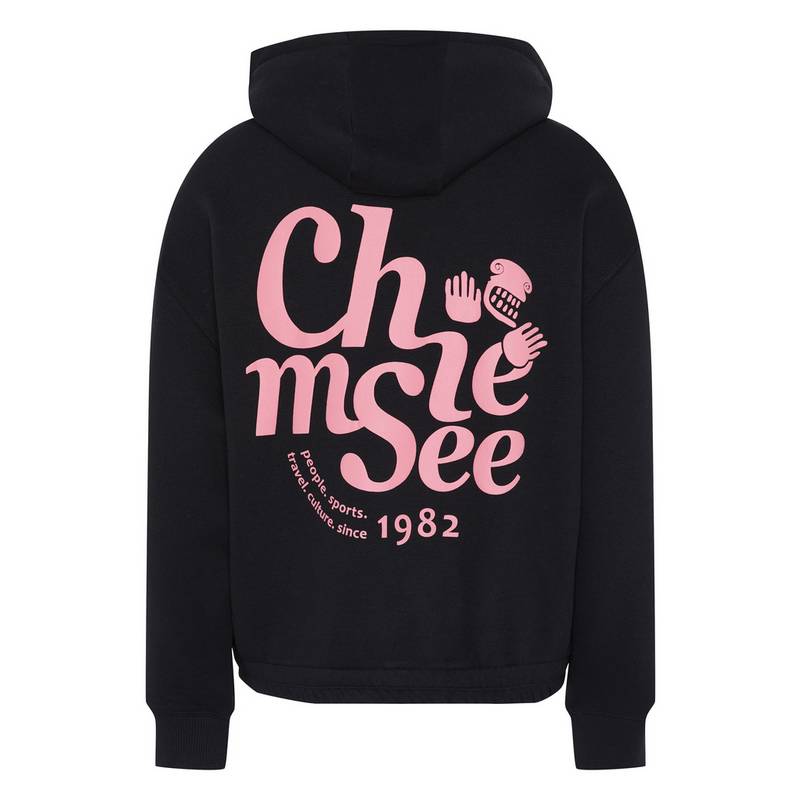 Chiemsee Loose-Fit Logo-Hoodie Sweatshirt Damen