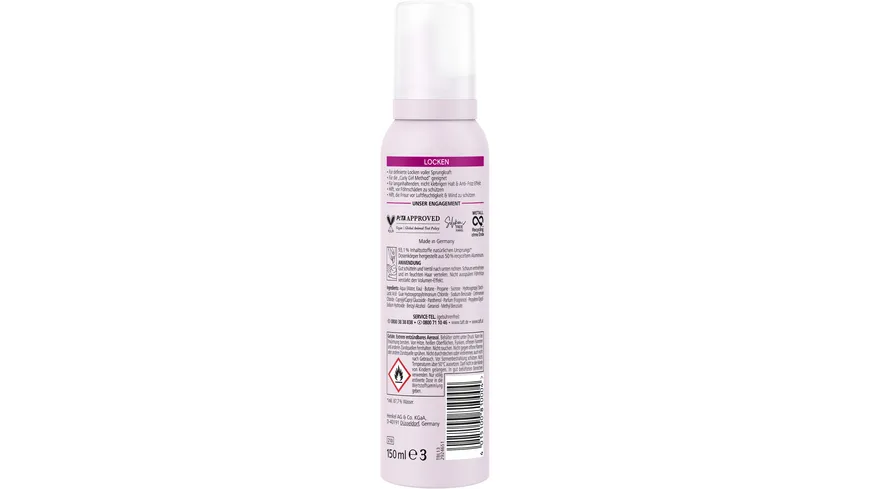 TAFT Schaumfestiger Locken 150ml Haltegrad 3 - mittlerer Halt 150 ml