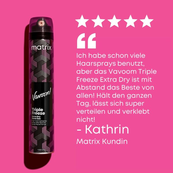 Matrix Vavoom Triple Freezing Spray Haarspray