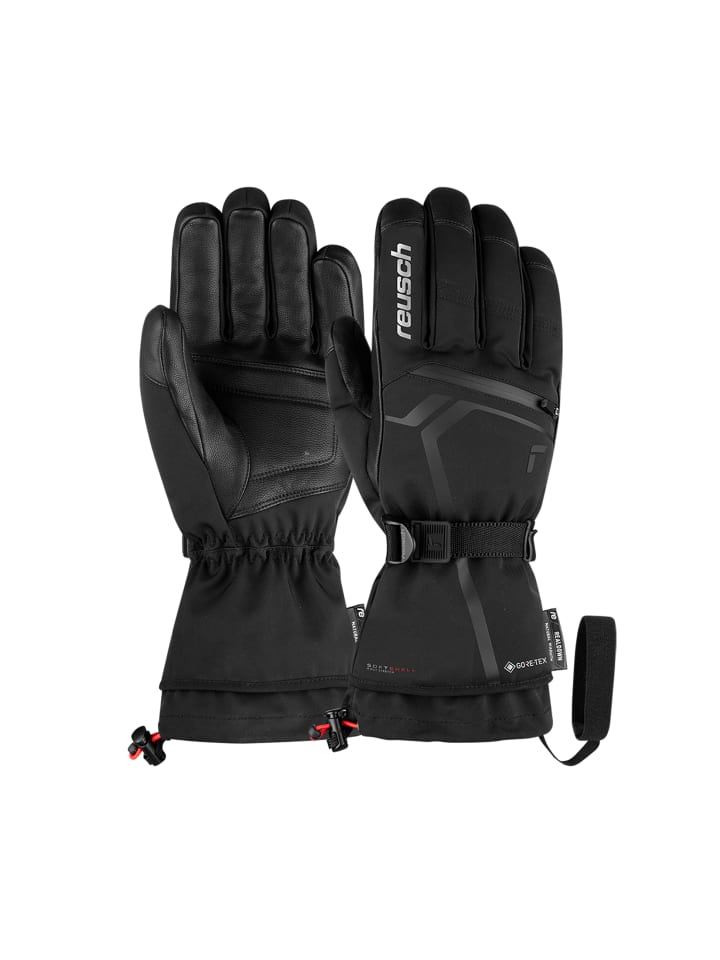 Reusch Fingerhandschuhe Down Spirit GORE-TEX in 7702 black / silver günstig kaufen