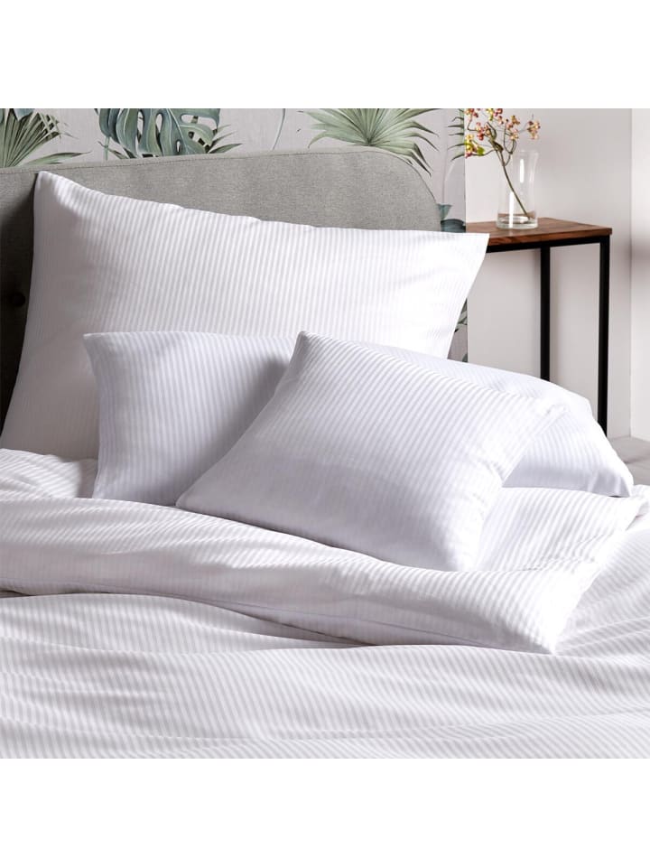Traumschlaf Bettwäsche Hotelbettwäsche Clara in weiß günstig kaufen