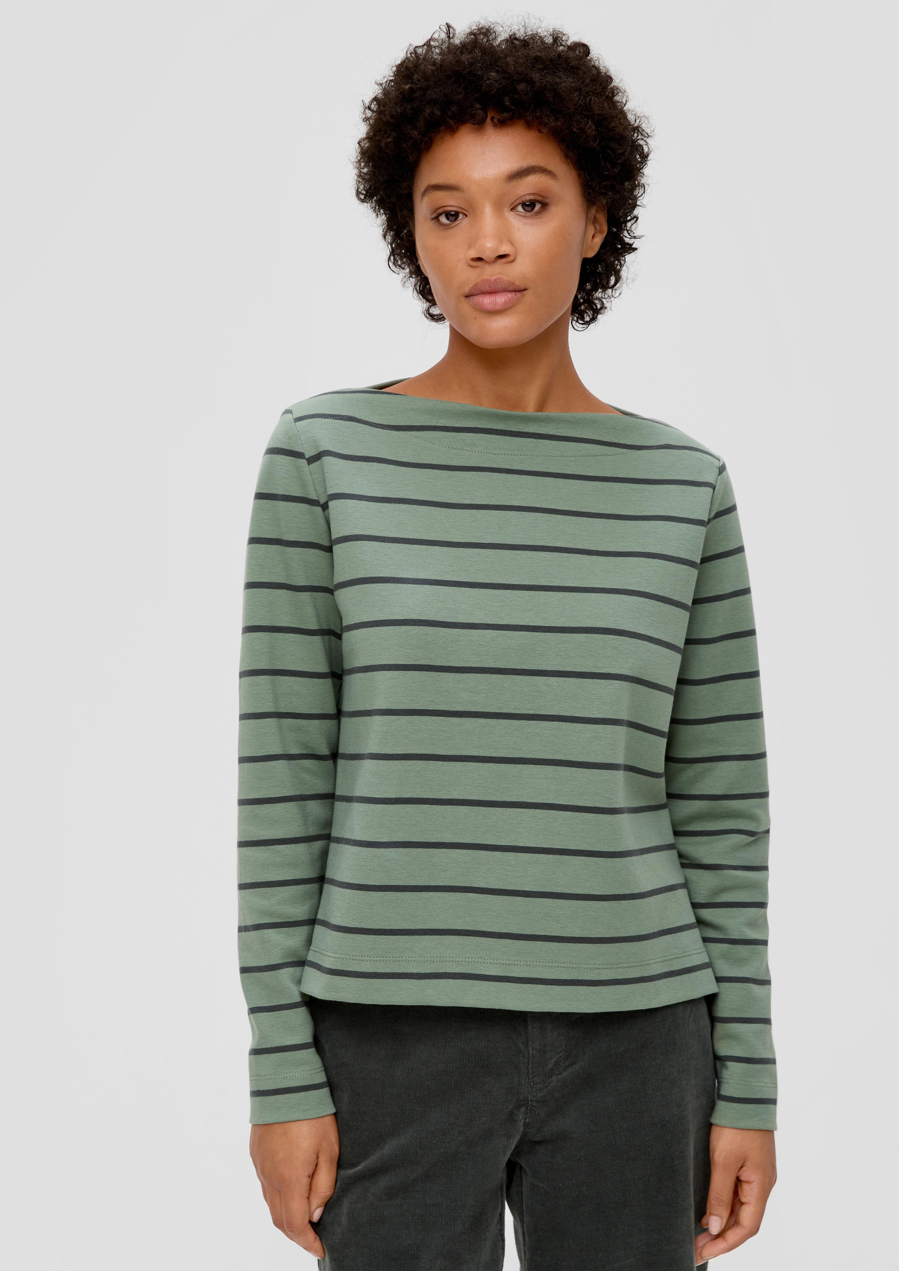 Longsleeve aus Baumwollstretch  2135965-72H1