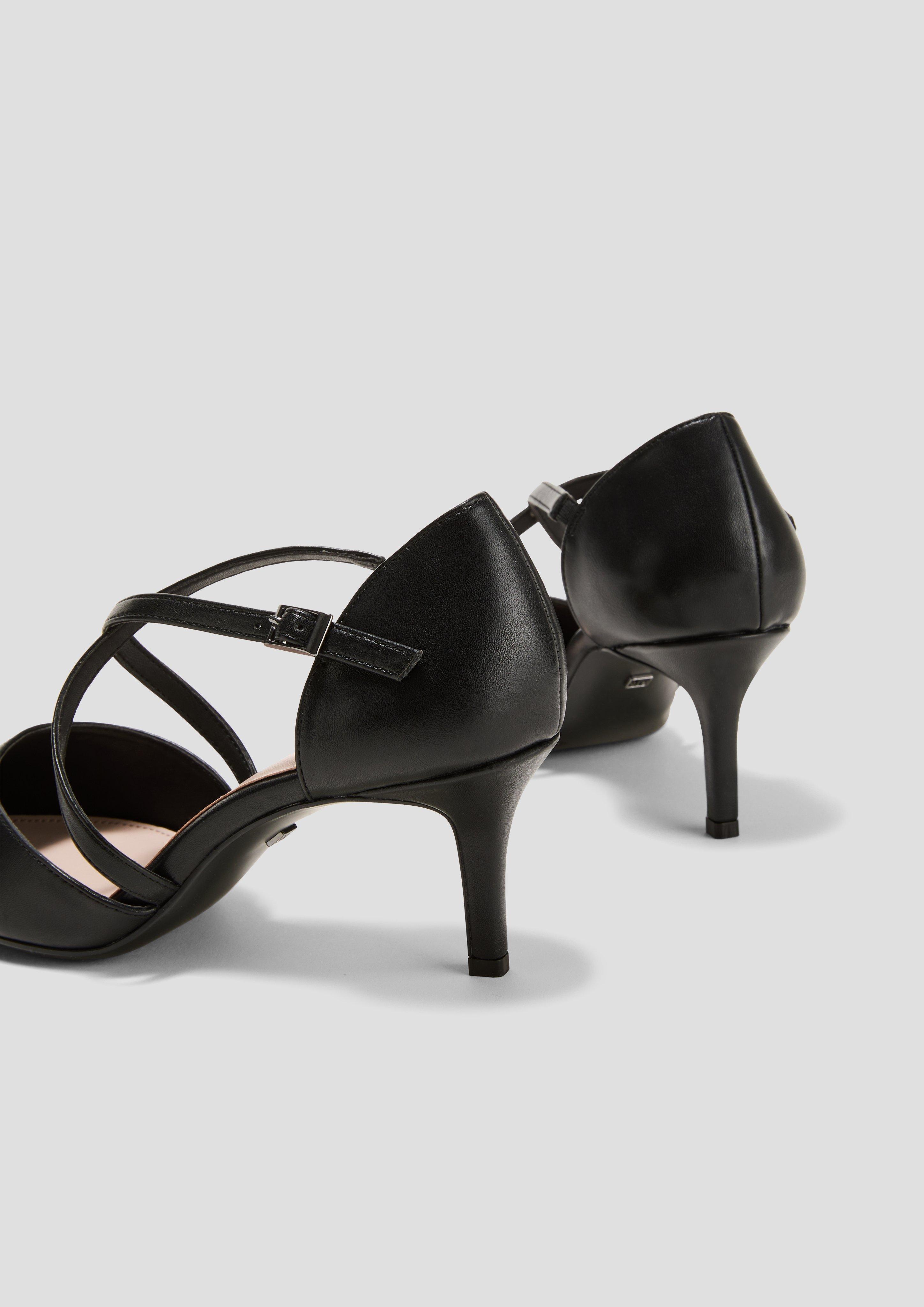 Pumps mit gekreuzten Riemchen  6008866-001