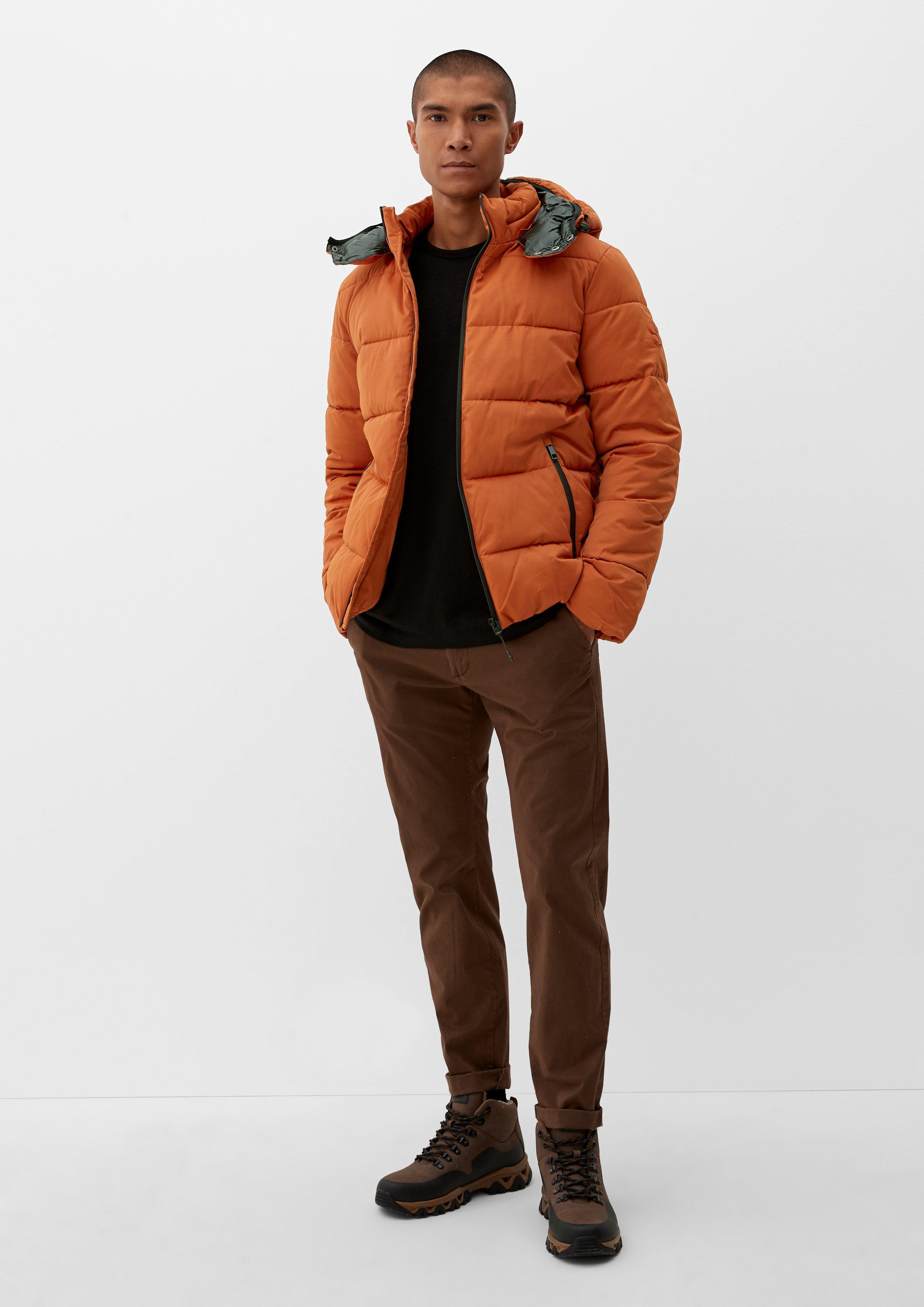 Steppjacke mit abnehmbarer Kapuze  2119422-2805