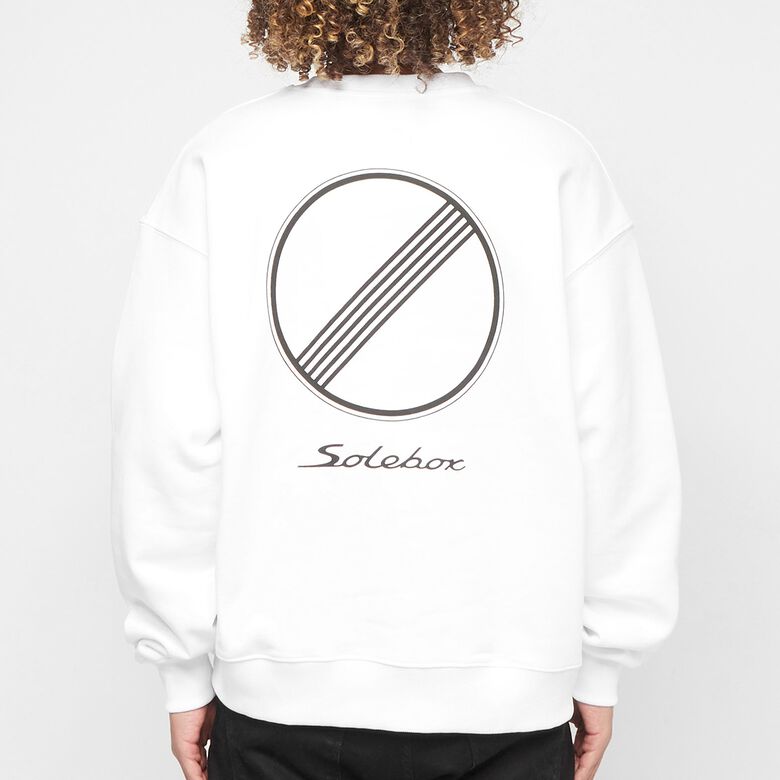 solebox Sweater Geschwindigkeitsbegrenzung (Autobahn Collection) white