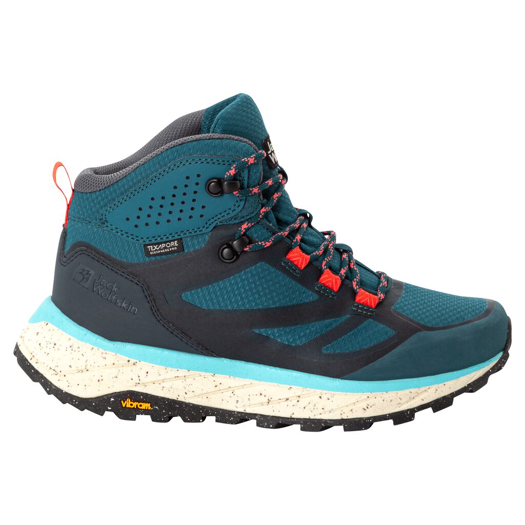 TERRAVENTURE TEXAPORE MID W Wasserdichte Wanderschuhe Damen