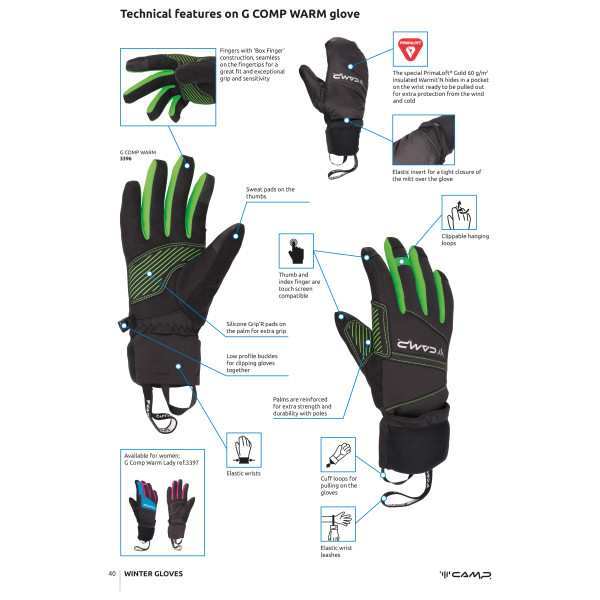 C.A.M.P. - G Comp Warm - Handschuhe