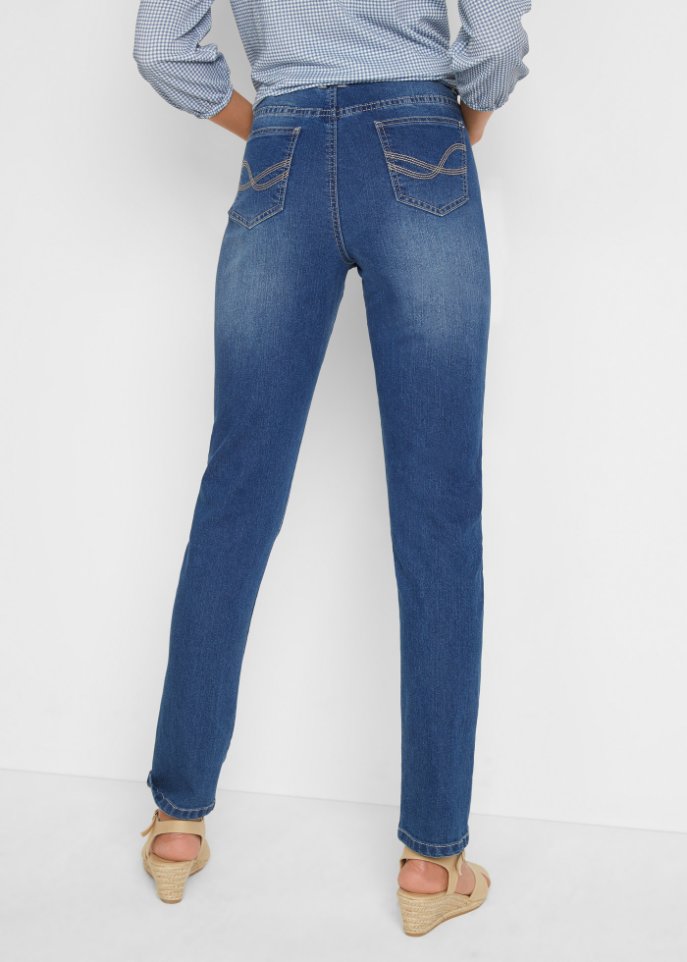 Komfort-Stretch-Jeans, Straight