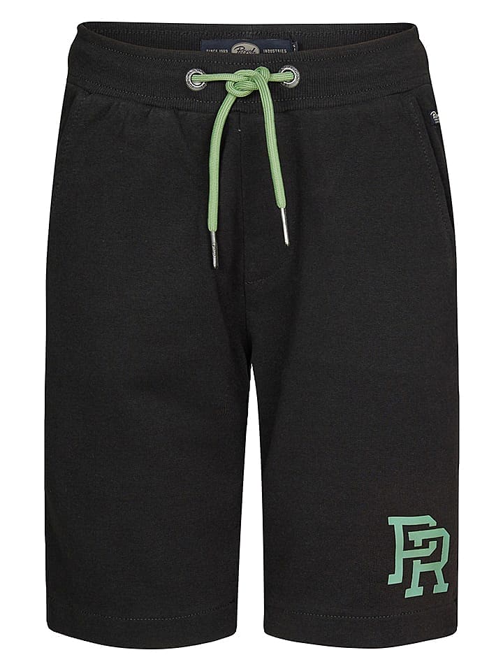 Petrol Sweatshorts in Schwarz günstig kaufen 164