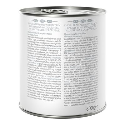Wolf of Wilderness Adult 6 x 800 g - Single Protein