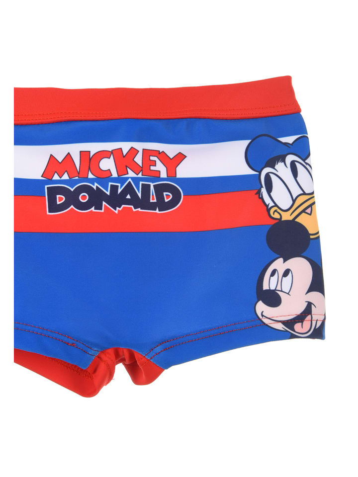 Disney Mickey Mouse Badehose Shorts in Rot günstig kaufen
