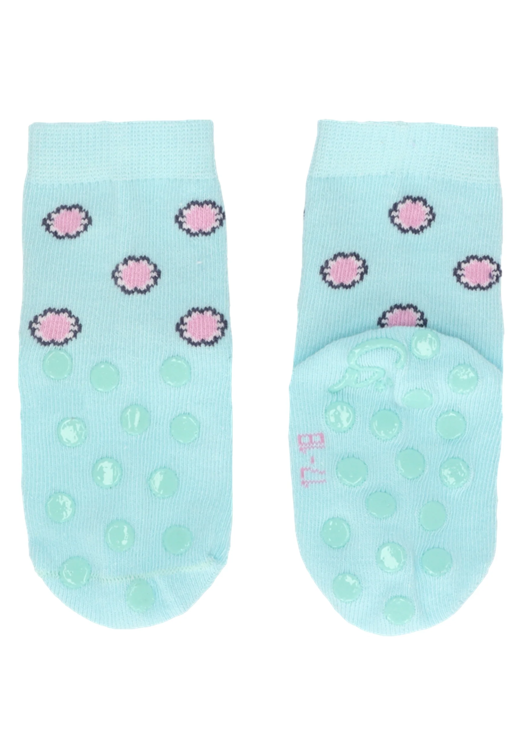 ABS Krabbelsocken im 2er Pack mit Motiv Maus