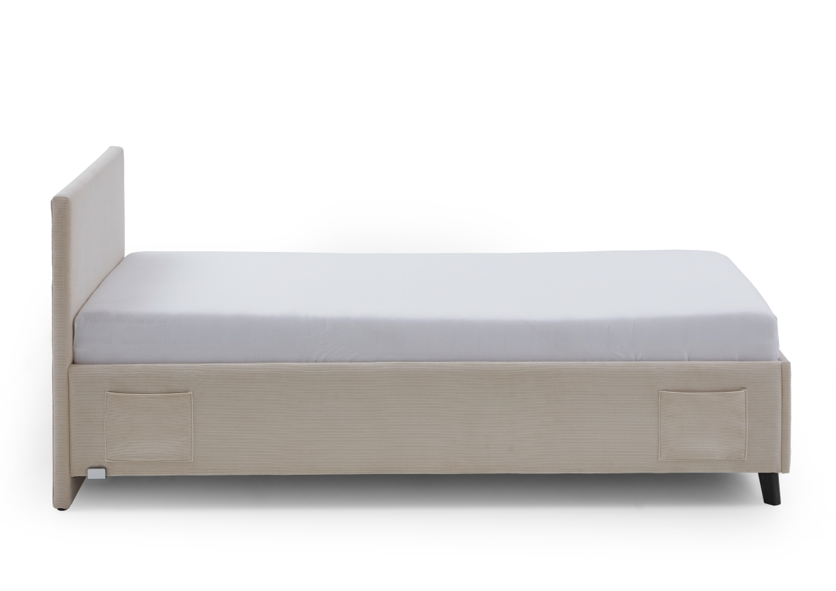 Meise Polsterbett Cool beige 120 x 200 cm