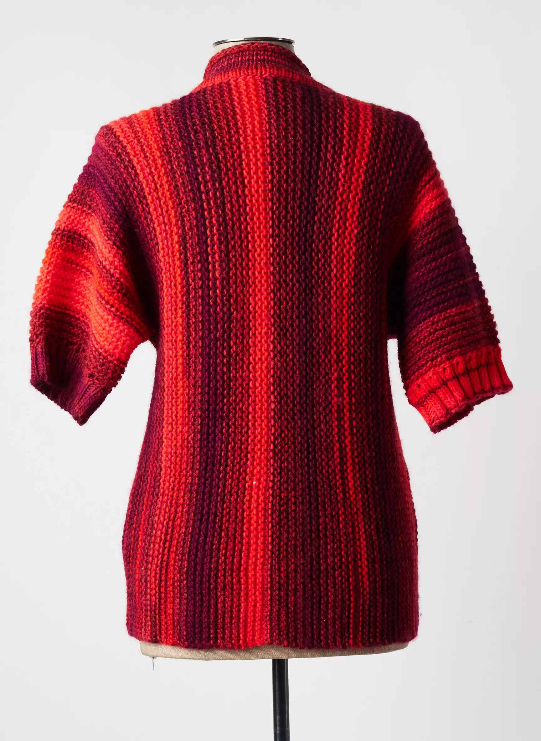 Finette Gilets Manches Courtes Femme couleur rouge