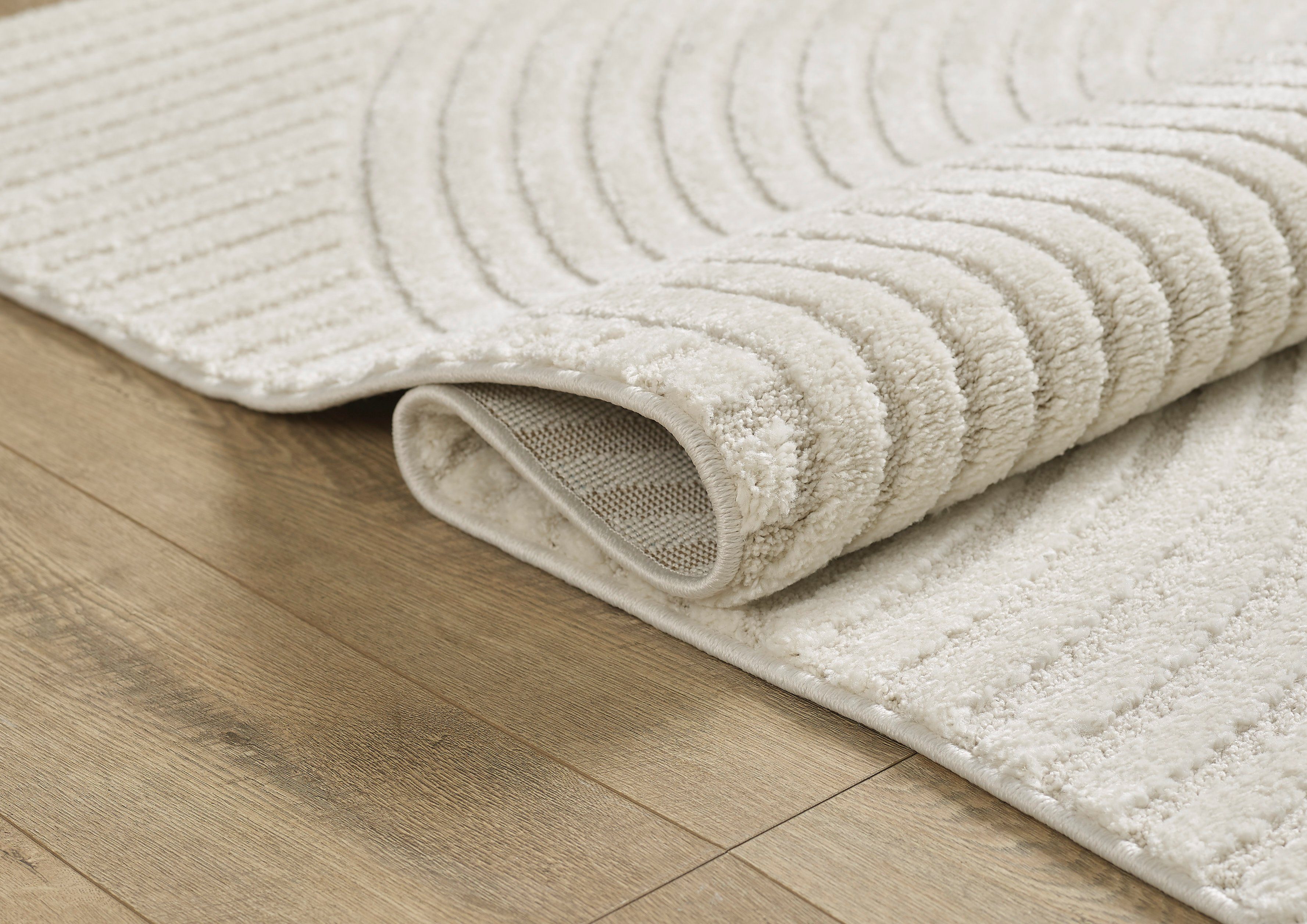 Teppich Everest moderner Kurzflor Teppich mit Hoch-Tief-Effekt, Wohnzimmer, the carpet, Rechteck, Höhe: 14 mm, 3D Effekt, hohe Flordichte und angenehm weich, Skandinavisches Design